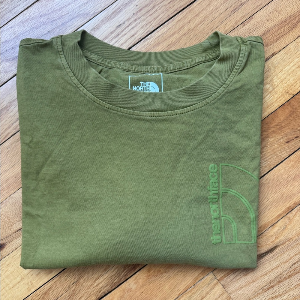 The North Face Men’s Green Crew Neck Tee Sz L